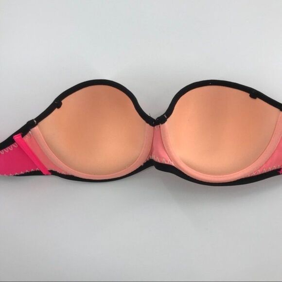 Victorias Secret Strapless Crochet Bikini Top 32DD - Picture 3 of 6